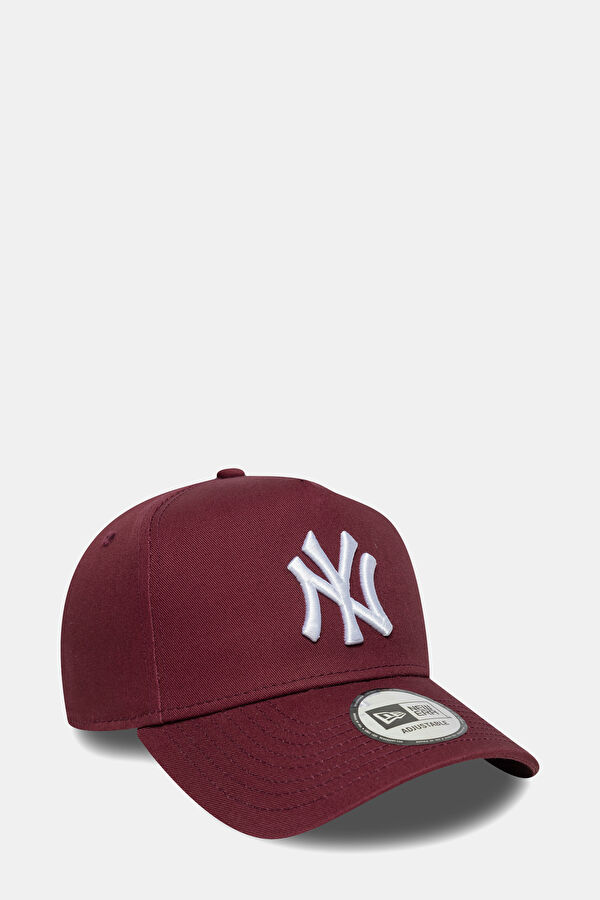 New York Yankees 9FORTY A-Frame Essential Koyu Kırmızı Şapka 3