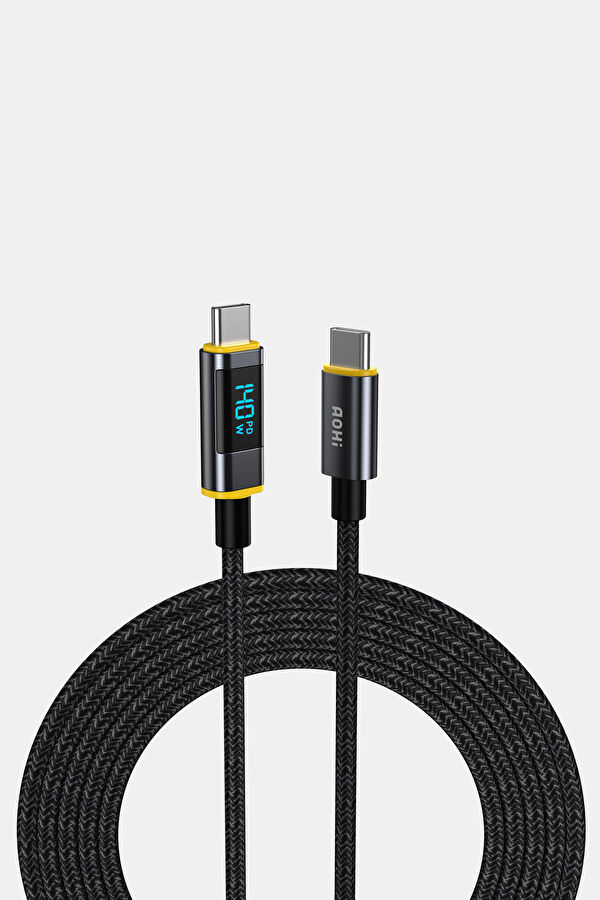 Magline Type-C to Type-C 1.2m 140W LED Display Super Fast Charging/Data Cable
