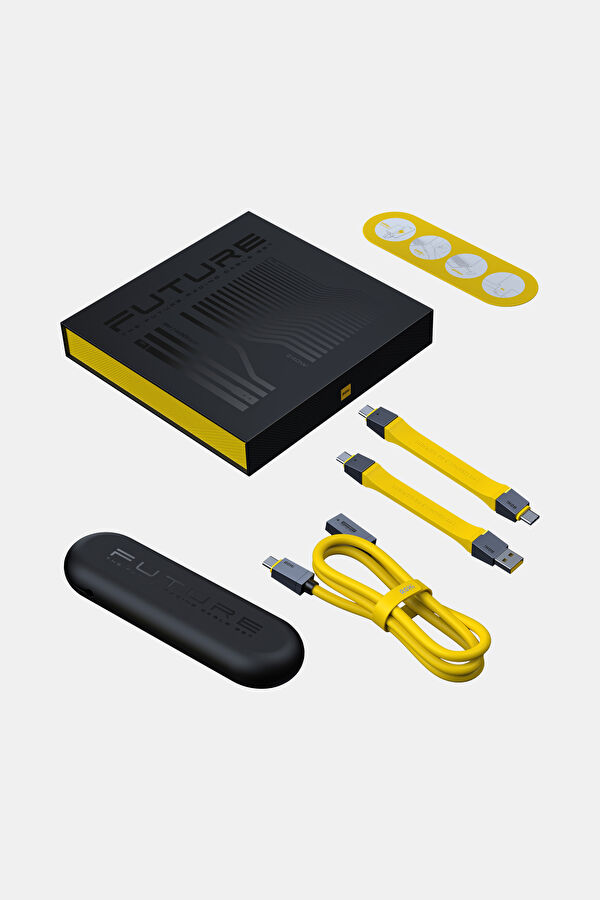 The Future 4-in-1 USB-C to USB-C Modular Extendable 1m Super Fast Charging/Data Cable Kit