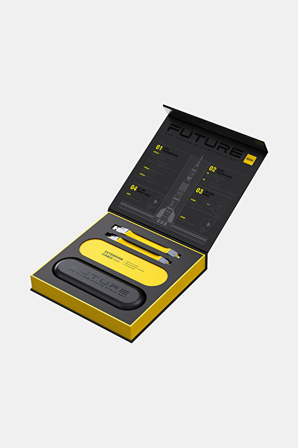 The Future 4-in-1 USB-C to USB-C Modular Extendable 1m Super Fast Charging/Data Cable Kit 2