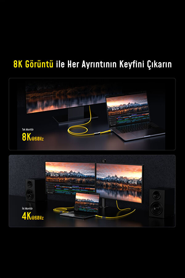 The Future 4-in-1 USB-C to USB-C Modular Extendable 1m Super Fast Charging/Data Cable Kit 5