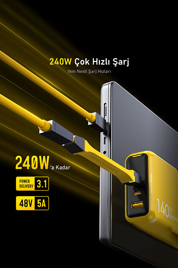 The Future 4-in-1 USB-C to USB-C Modular Extendable 1m Super Fast Charging/Data Cable Kit 6