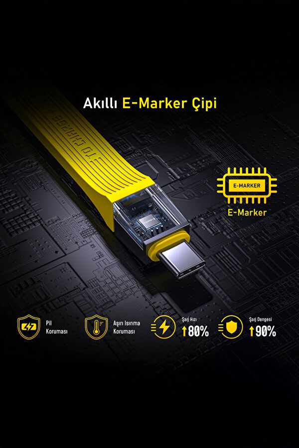 The Future 4-in-1 USB-C to USB-C Modular Extendable 1m Super Fast Charging/Data Cable Kit 7