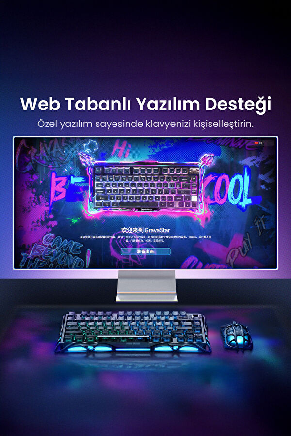 Mercury V75 HE Hall Effect Magnetic Switch Gaming Keyboard with RGB Lighting 7