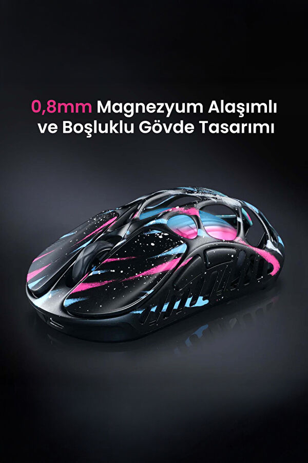 Mercury XPro RGB 32K DPI Optical Gaming Mouse + 8K Dongle 6