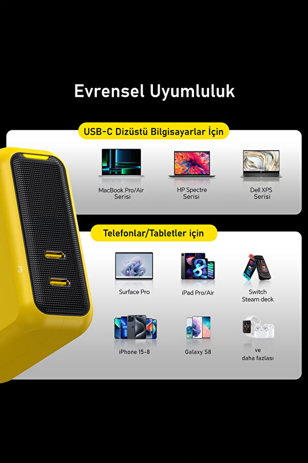 Magcube 2-Port GaN+ 100W Fast Charger 7