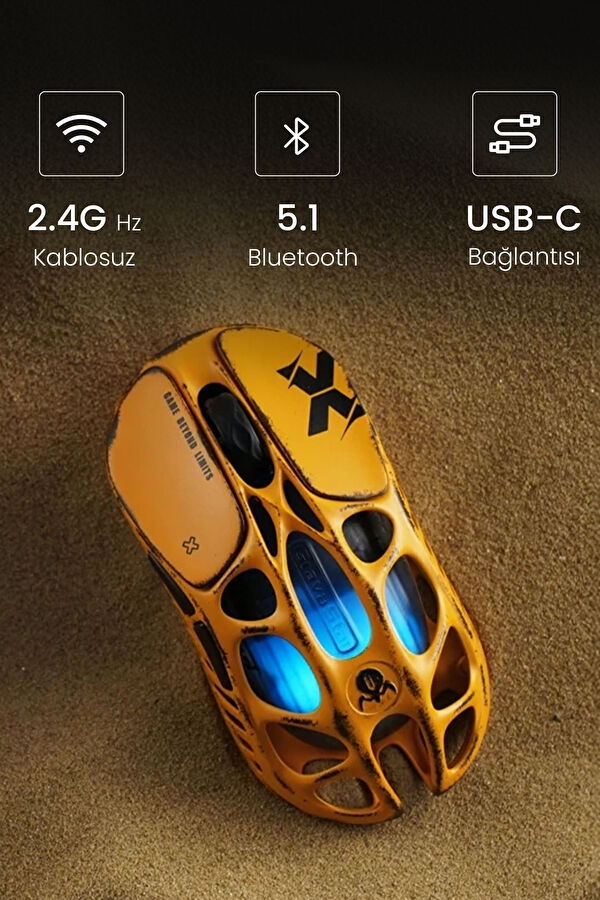 Mercury X RGB 32K DPI Optical Gaming Mouse 2