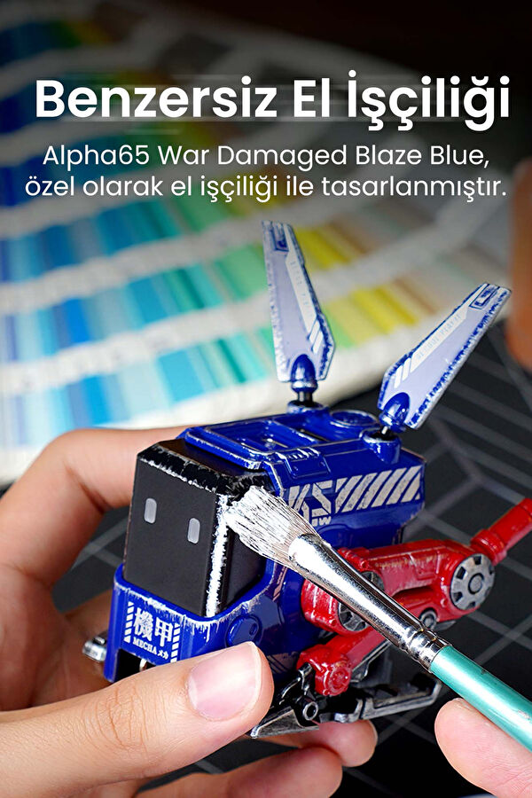 Alpha65 Blue Special Edition Robot 65W Fast Charger 8