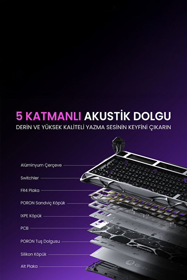 Mercury K1 Pro RGB Mechanical Gaming Keyboard 7