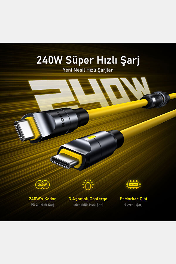 The Future Creative Power 8-in-1 Yellow Cable 5