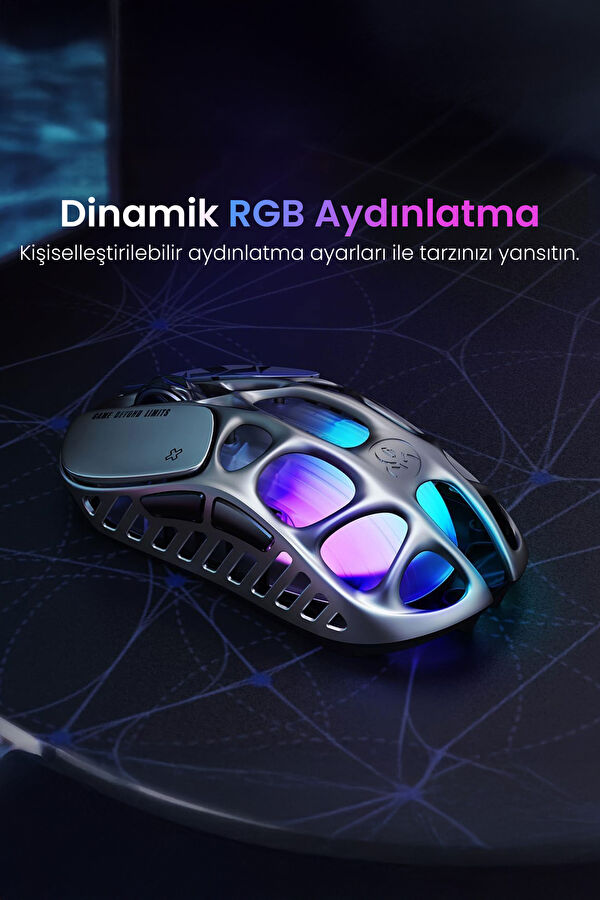 Mercury XPro RGB 32K DPI Optical Gaming Mouse +8K Dongle 7