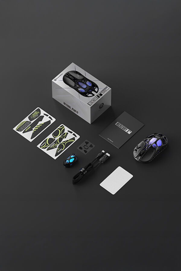Mercury XPro RGB 32K DPI Optical Gaming Mouse +8K Dongle 10