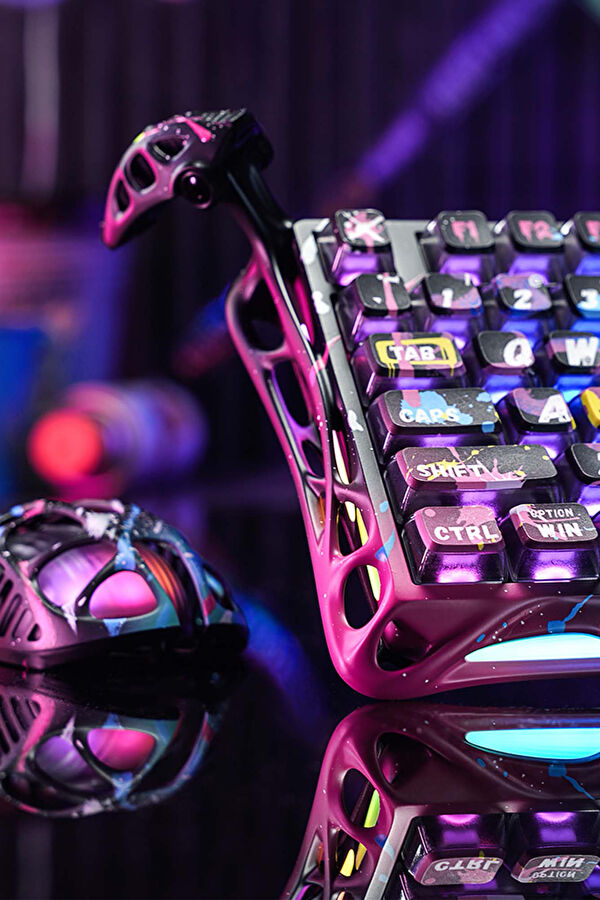 Mercury V75 Pro HE Hall Effect Manyetik Switch Gaming Klavye RGB Işıklı 9