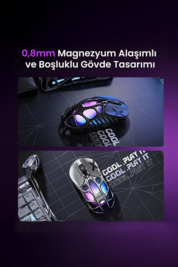 Mercury X RGB 32K DPI Optical Gaming Mouse 6