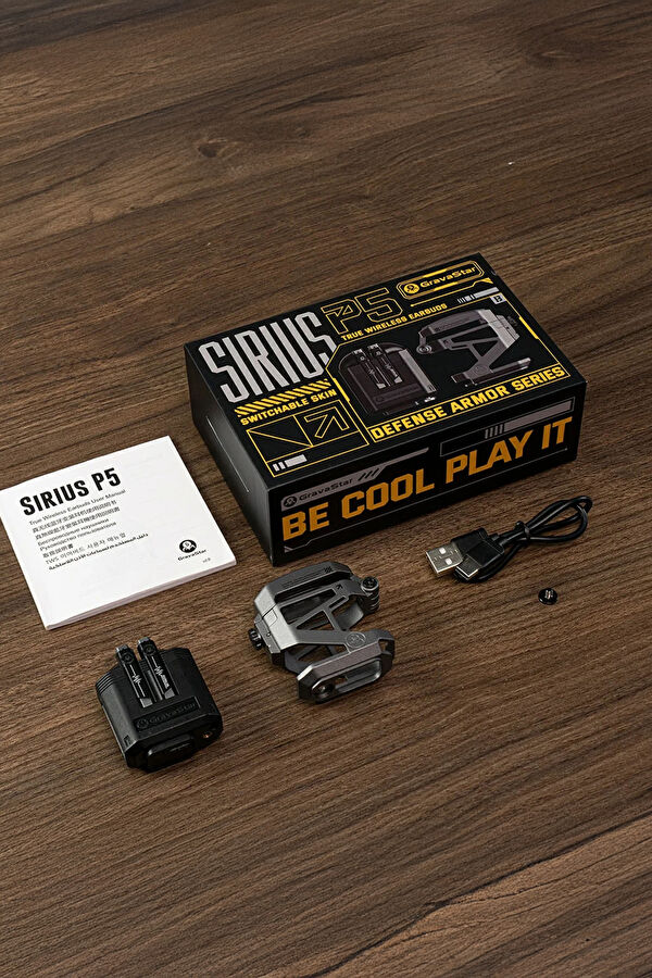 Sirius P5 Armor V2 Gray True Wireless Bluetooth Earphones 8