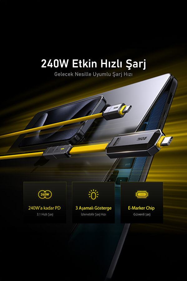 The Future Magflash 512GB 2-in-1 240W PD 3.1 Fast Charging and Data Storage & Transfer Kit 3