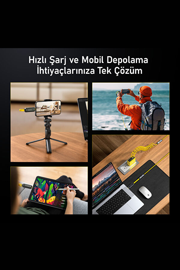 The Future Magflash 512GB 2-in-1 240W PD 3.1 Fast Charging and Data Storage & Transfer Kit 4