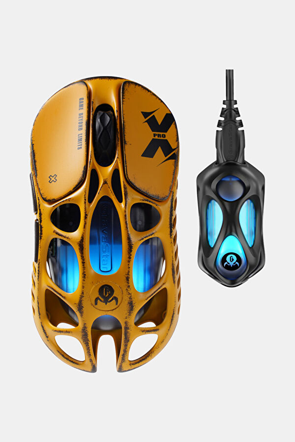 Mercury XPro RGB 32K DPI Optical Gaming Mouse +8K Dongle