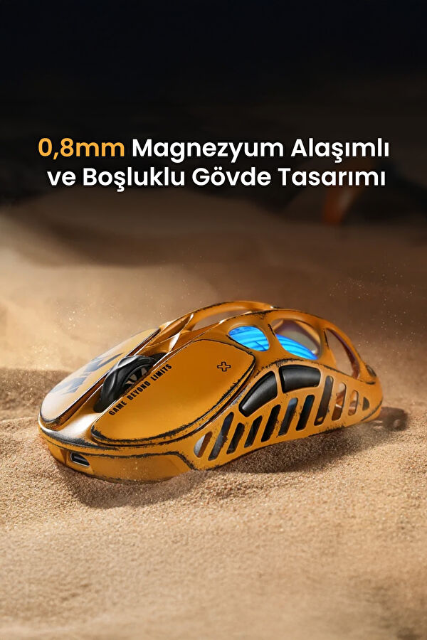 Mercury XPro RGB 32K DPI Optical Gaming Mouse +8K Dongle 6