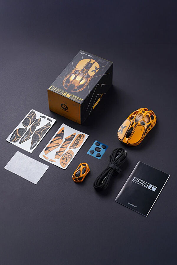 Mercury XPro RGB 32K DPI Optical Gaming Mouse +8K Dongle 11