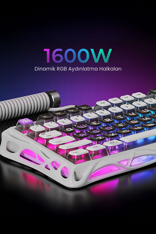 Mercury V75 HE Hall Effect Magnetic Switch Gaming Keyboard with RGB Illumination 3