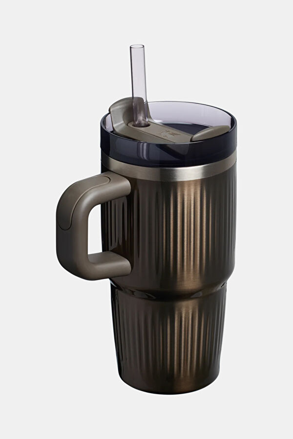 The Quencher H2.0 Fluted Tumbler Kahve Pipetli Termos Bardak 0.6 Lt 2