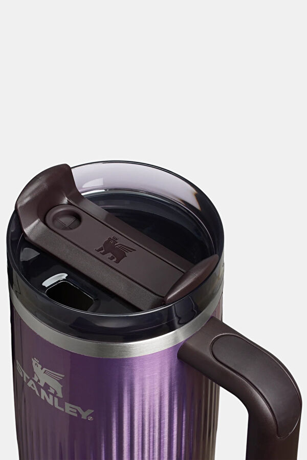 The Quencher H2.0 Fluted Tumbler Lilac Thermos Cup with Straw 0.89 L 3