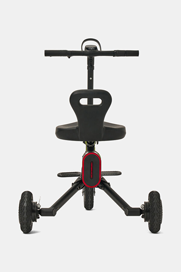 Foldable Long-Range Black Electric Scooter with Wheels 4