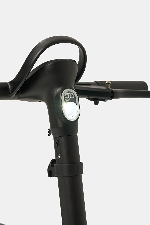 Foldable Long-Range Black Electric Scooter with Wheels 18