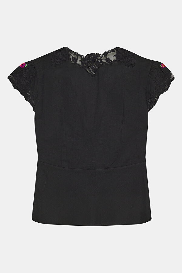 Women's Black Blouse 5