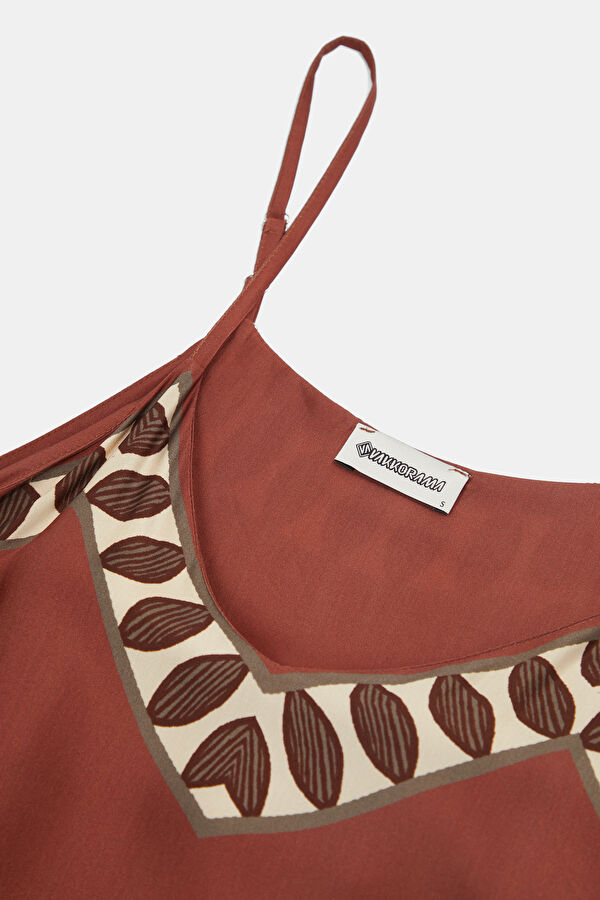Multicolored Patterned Women's Dress 3