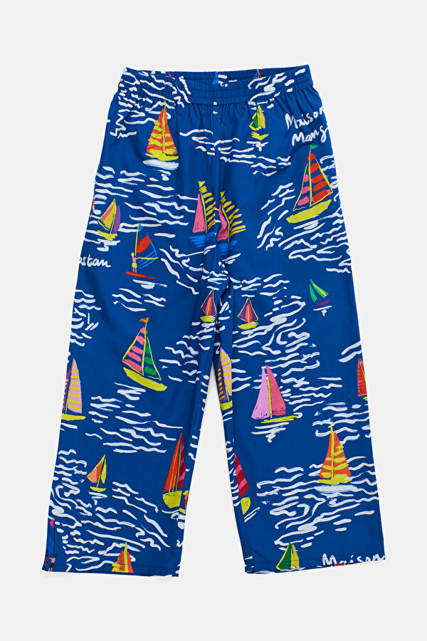 Blue Kids Pants