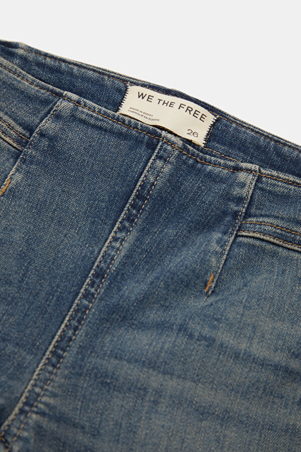 Blue Women's Straight Leg Trousers 3
