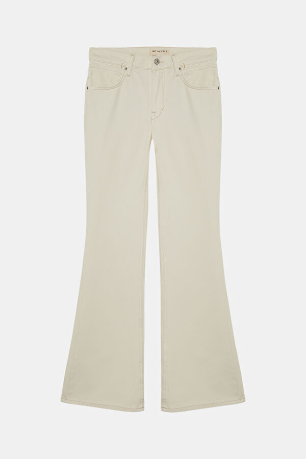 Ecru Women's Straight Leg Trousers