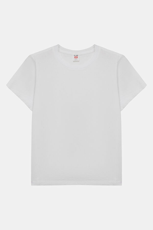 Comfort Beyaz Kadın T-Shirt