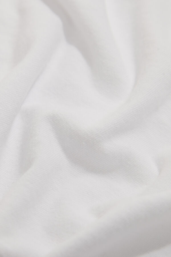 Comfort Beyaz Kadın T-Shirt 4