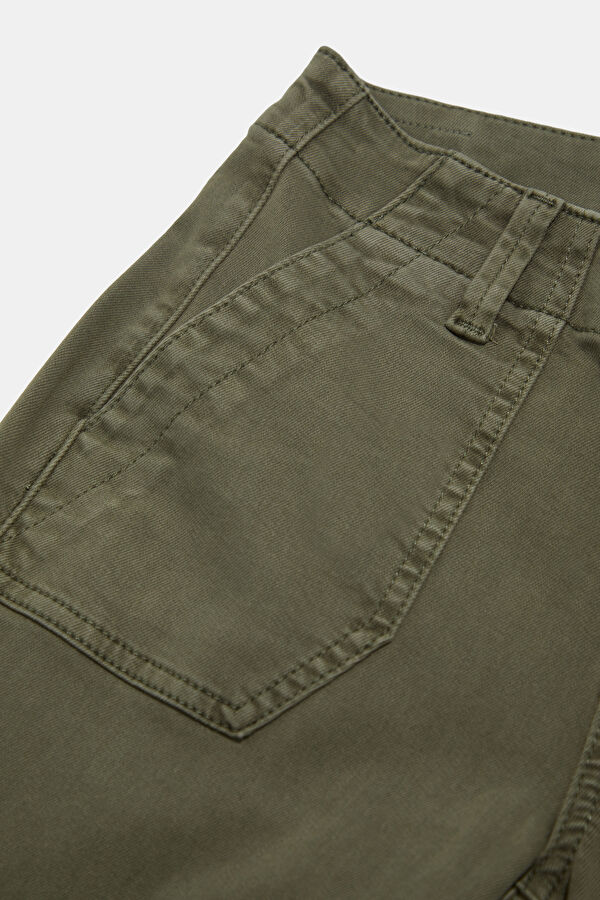 Khaki Women's Trousers 4