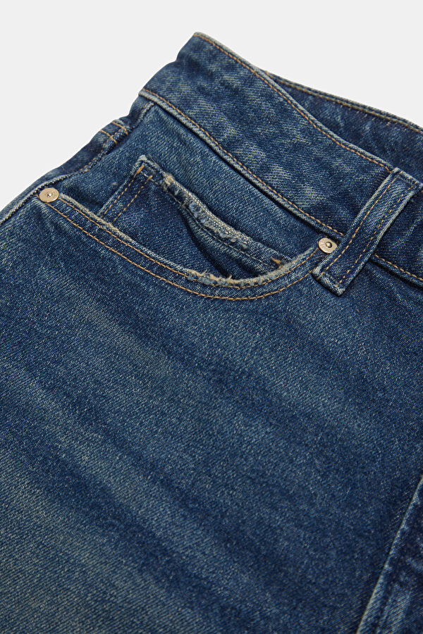 Dark Blue Women's Shorts 4