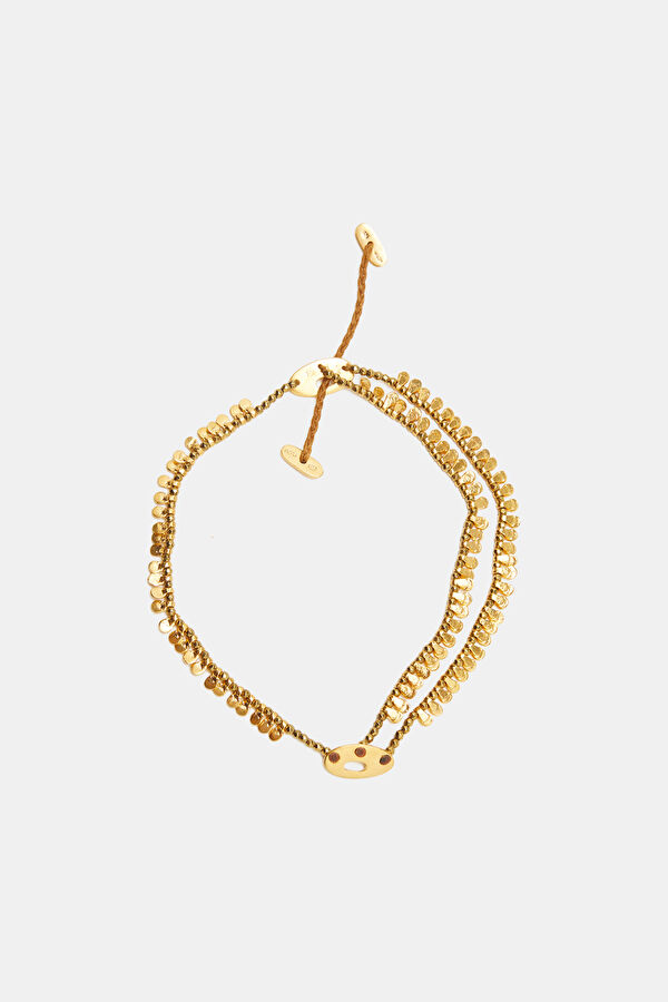Handmade 24K Gold Plated Silver Necklace