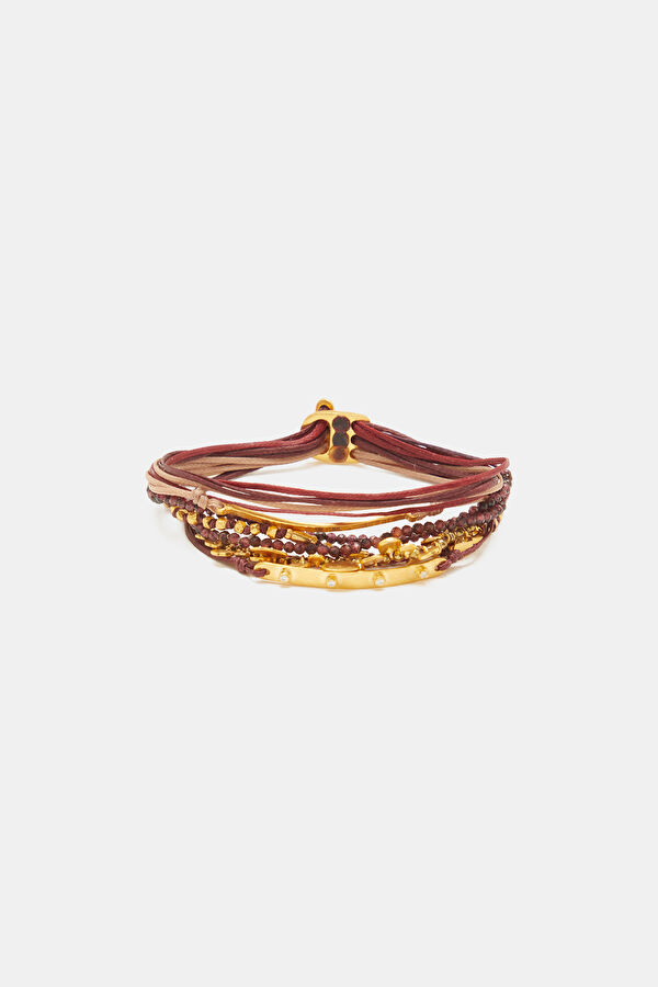 Handmade 24K Altın Kaplama Gümüş Kolye