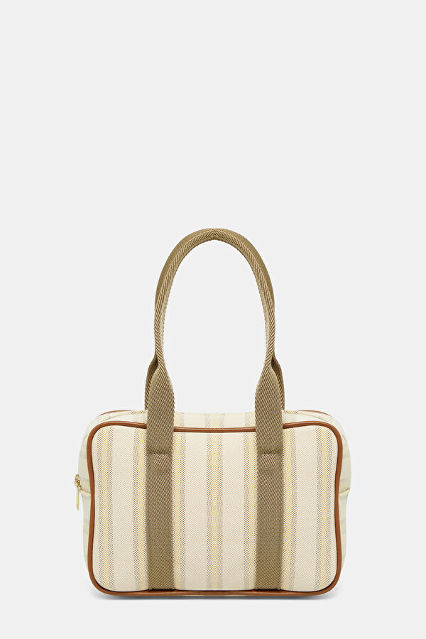 Light Pink Striped Bag