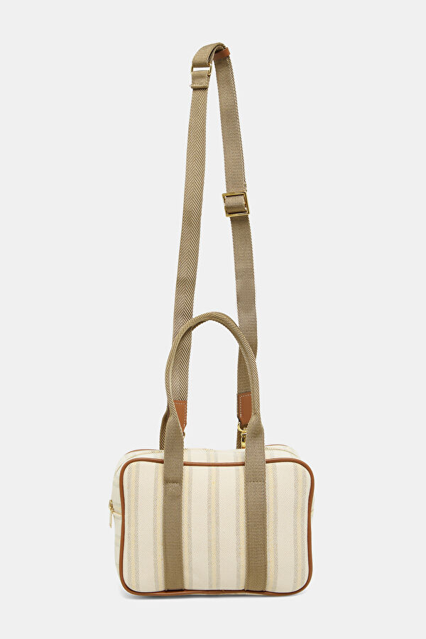 Light Pink Striped Bag 2