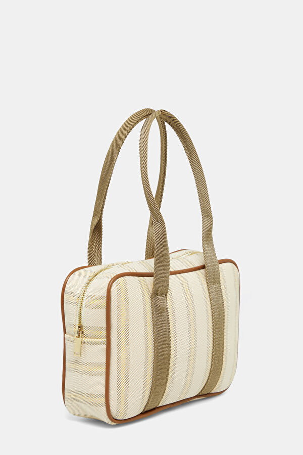 Light Pink Striped Bag 3