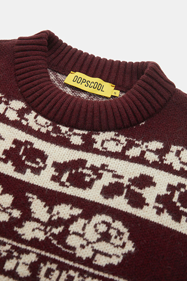Women's Sweater with Tile Pattern 3