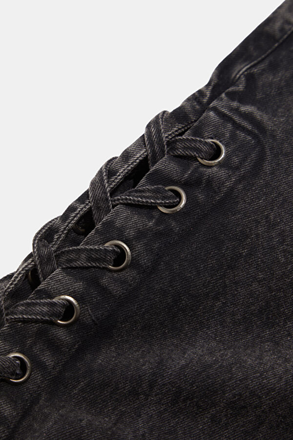 Anthracite Wide Leg Women's Pants 6