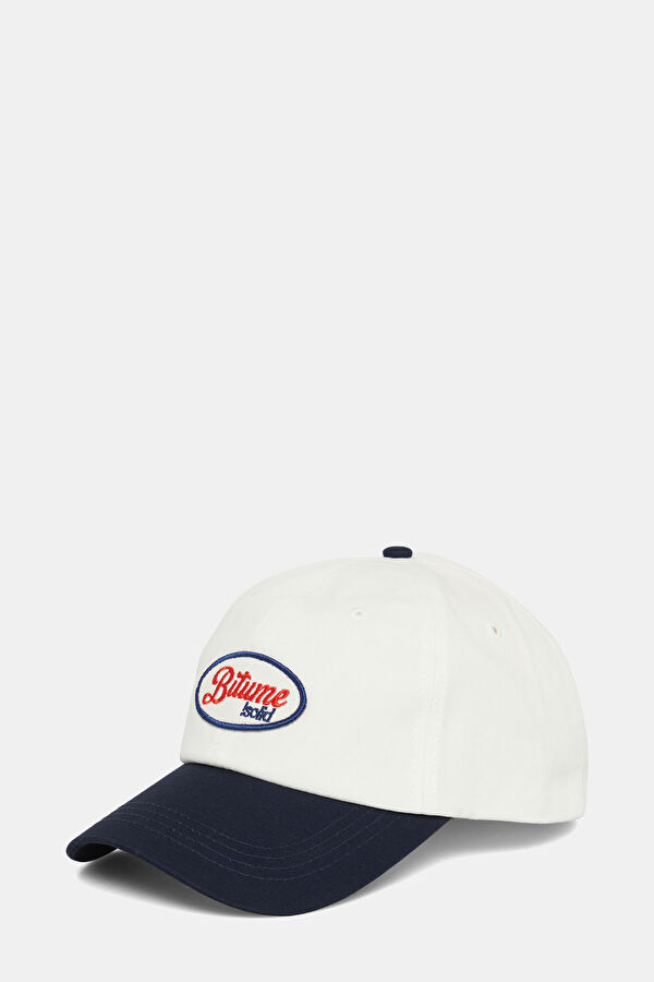 White Embroidered Hat
