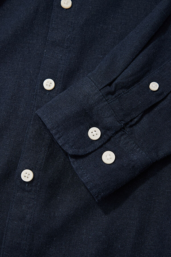 Navy Men's Shirt 4