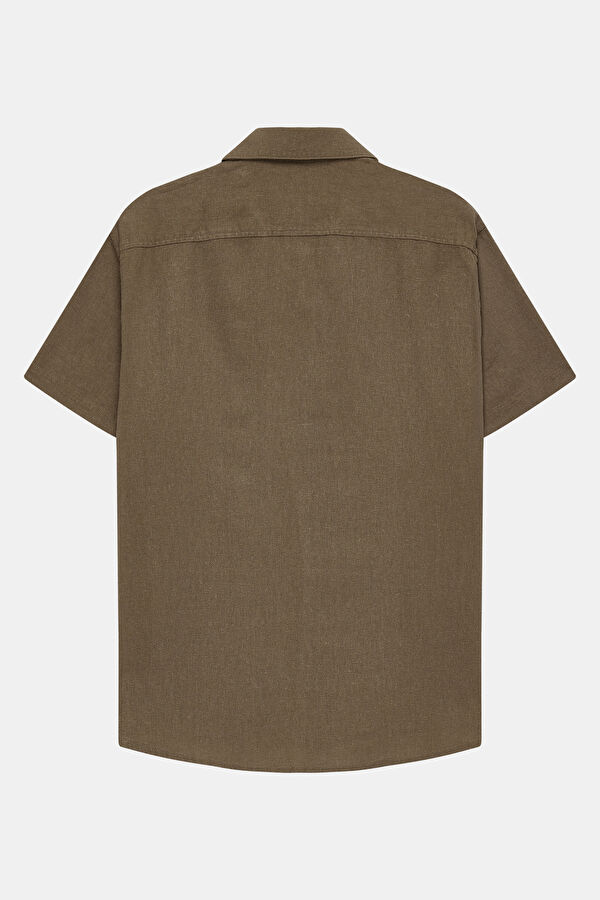Coffee Resort Collar Men's Shirt 2