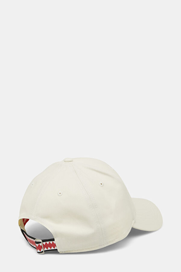 Cream Embroidered Men's Hat 2