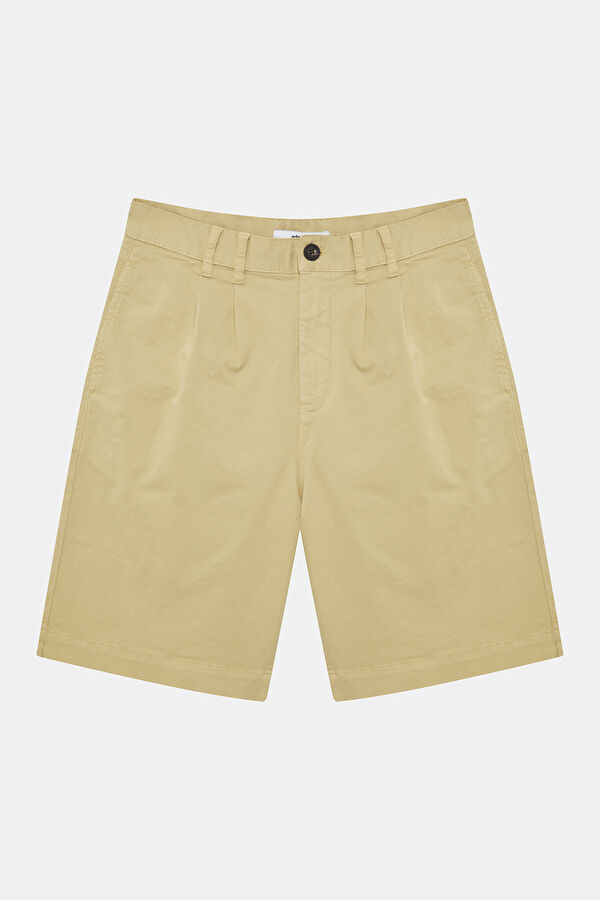 Beige Organic Cotton Men's Shorts